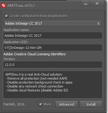 Adobe InDesign CC 2018的安装和破解