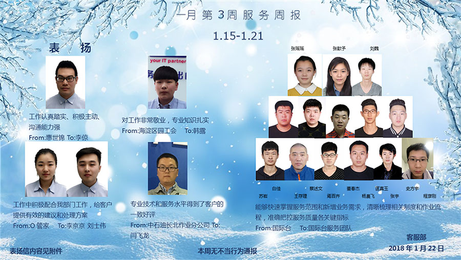 it运维外包服务周报