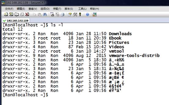 SecureCRT 中文显示乱码解决方法