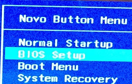 联想小新300无法进入Bios