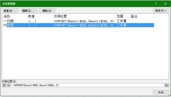 Excel带控件的动态图表