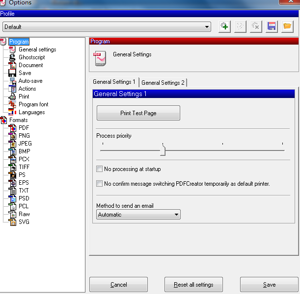 PDFCreator输出文件为空白